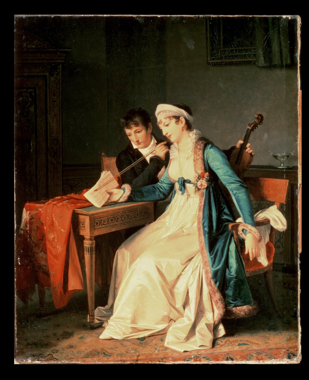 A zenelecke, 1790 alkotó: Baron François Pascal Simon Gérard
