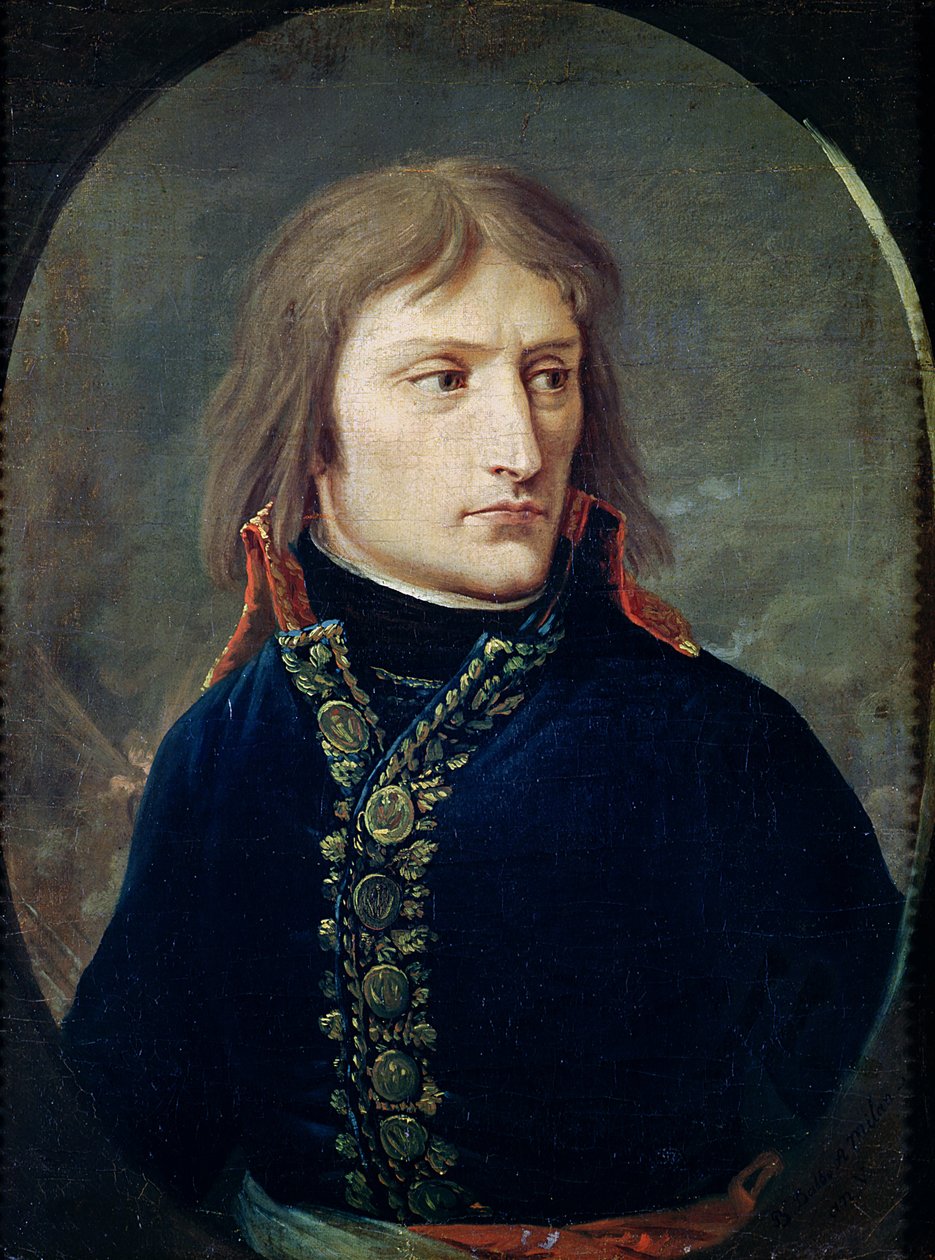 Napóleon Bonaparte (1769-1821) az olasz hadsereg főtábornoka, 1796-97 alkotó: Baron Louis Albert Bacler d