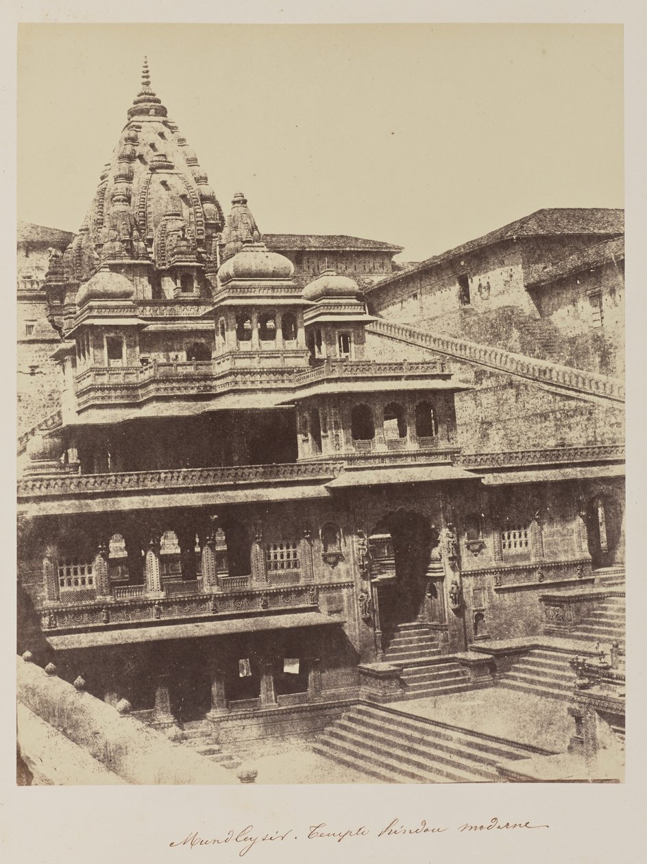 Mundleysir, Temple hindou moderne alkotó: Baron Alexis de La Grange