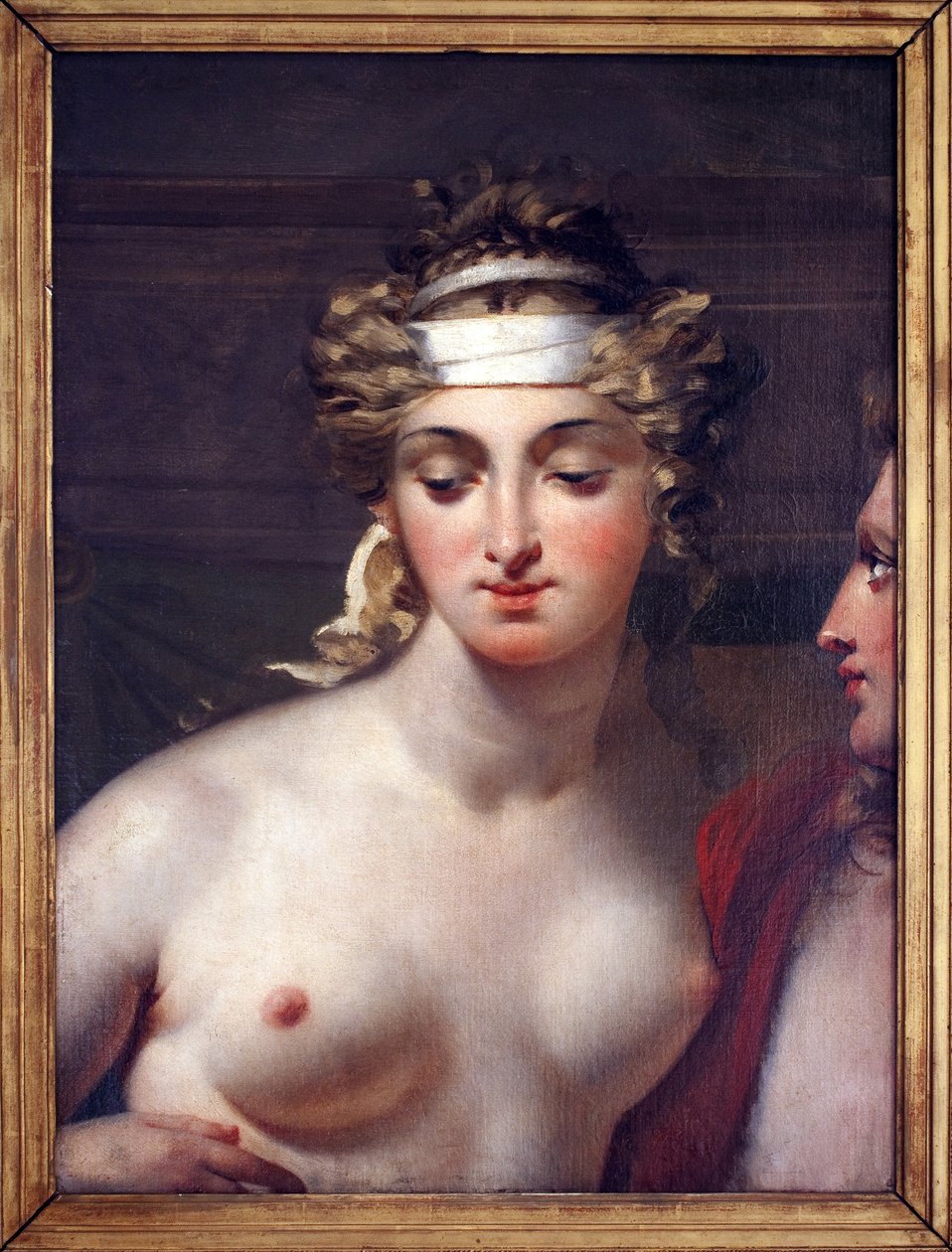 Helene elrablásának töredéke, XVIII-XIX alkotó: Baron Antoine Jean Gros