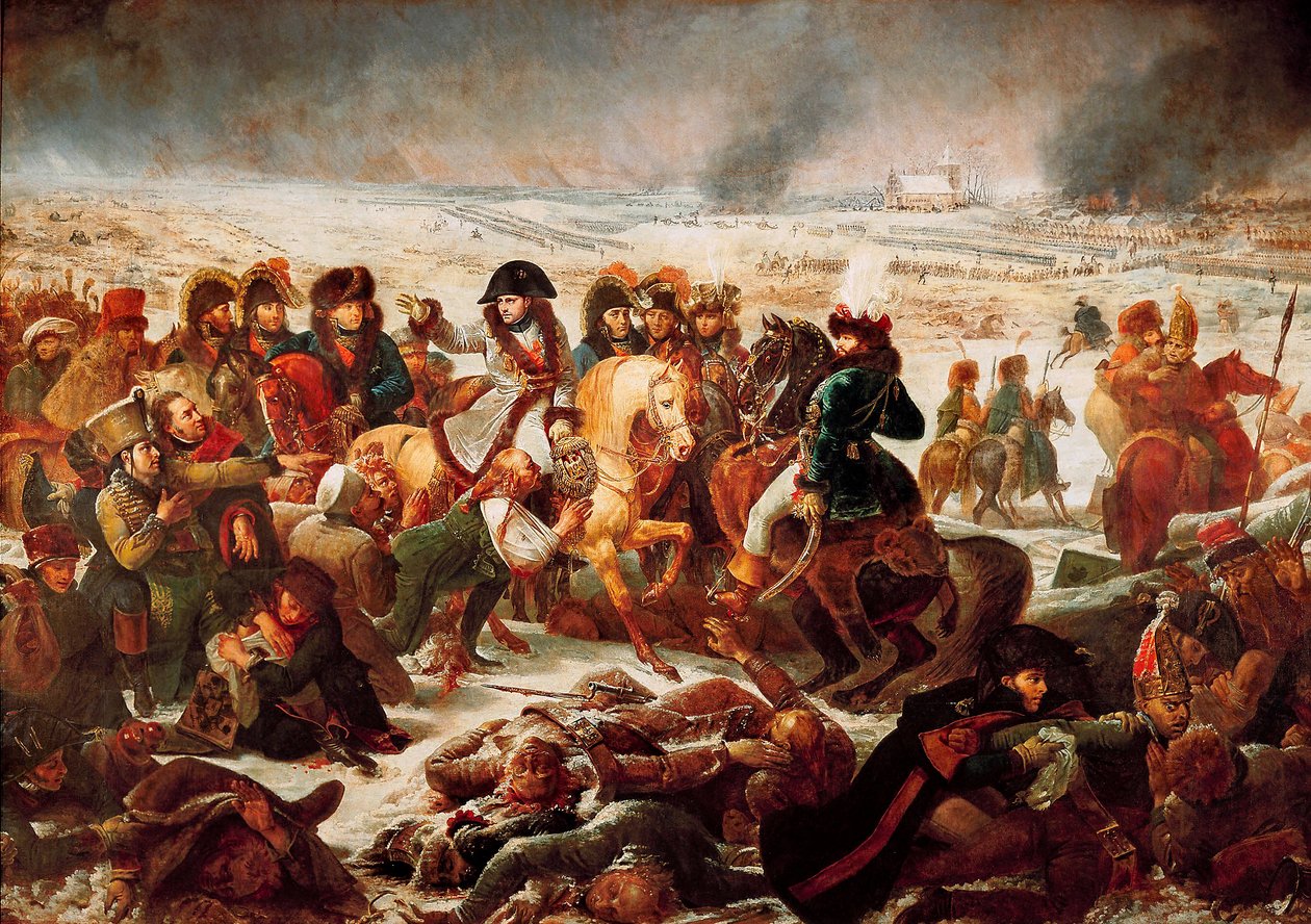 I. Napóleon az eilaui csatamezőn 1807.09.02. 1808 (olaj, vászon) alkotó: Baron Antoine Jean Gros