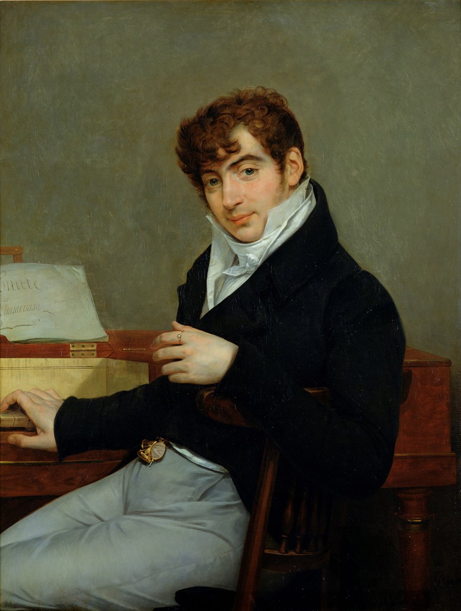 Pierre Zimmermann (1785-1853) portréja 1808 (olaj, vászon) alkotó: Baron Antoine Jean Gros