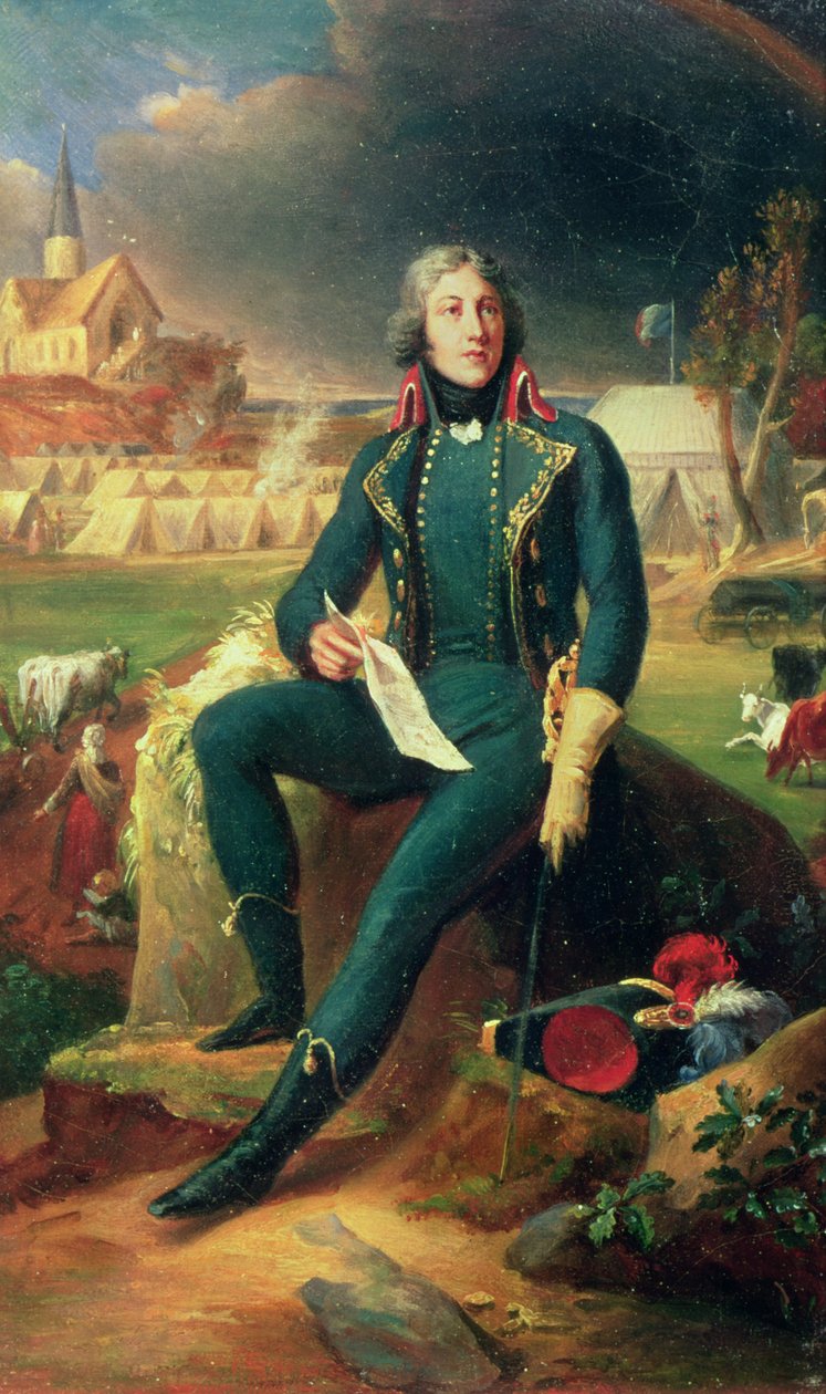 Louis-Lazare Hoche tábornok (1768-97) portréja alkotó: Baron François Pascal Simon Gérard