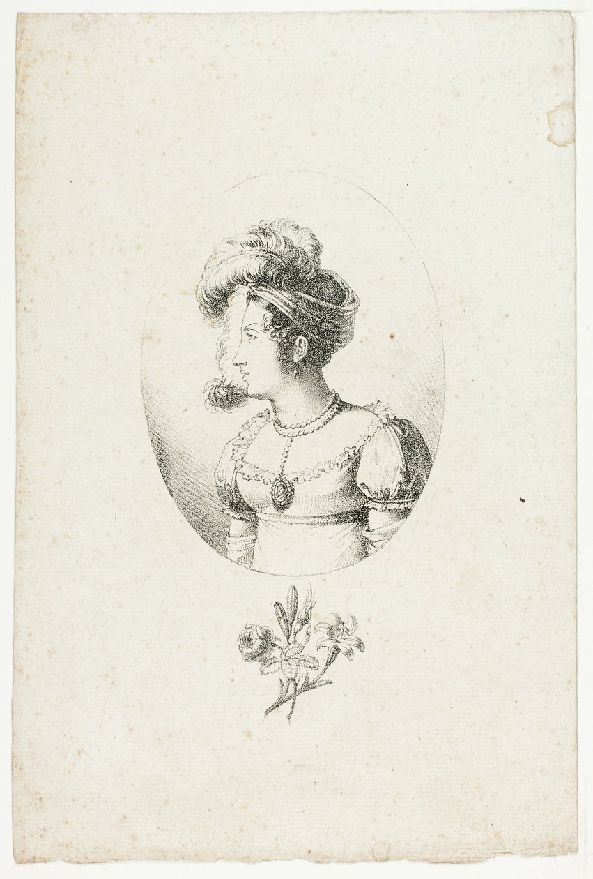 De Berry hercegnő portréja alkotó: Baron François Pascal Simon Gérard