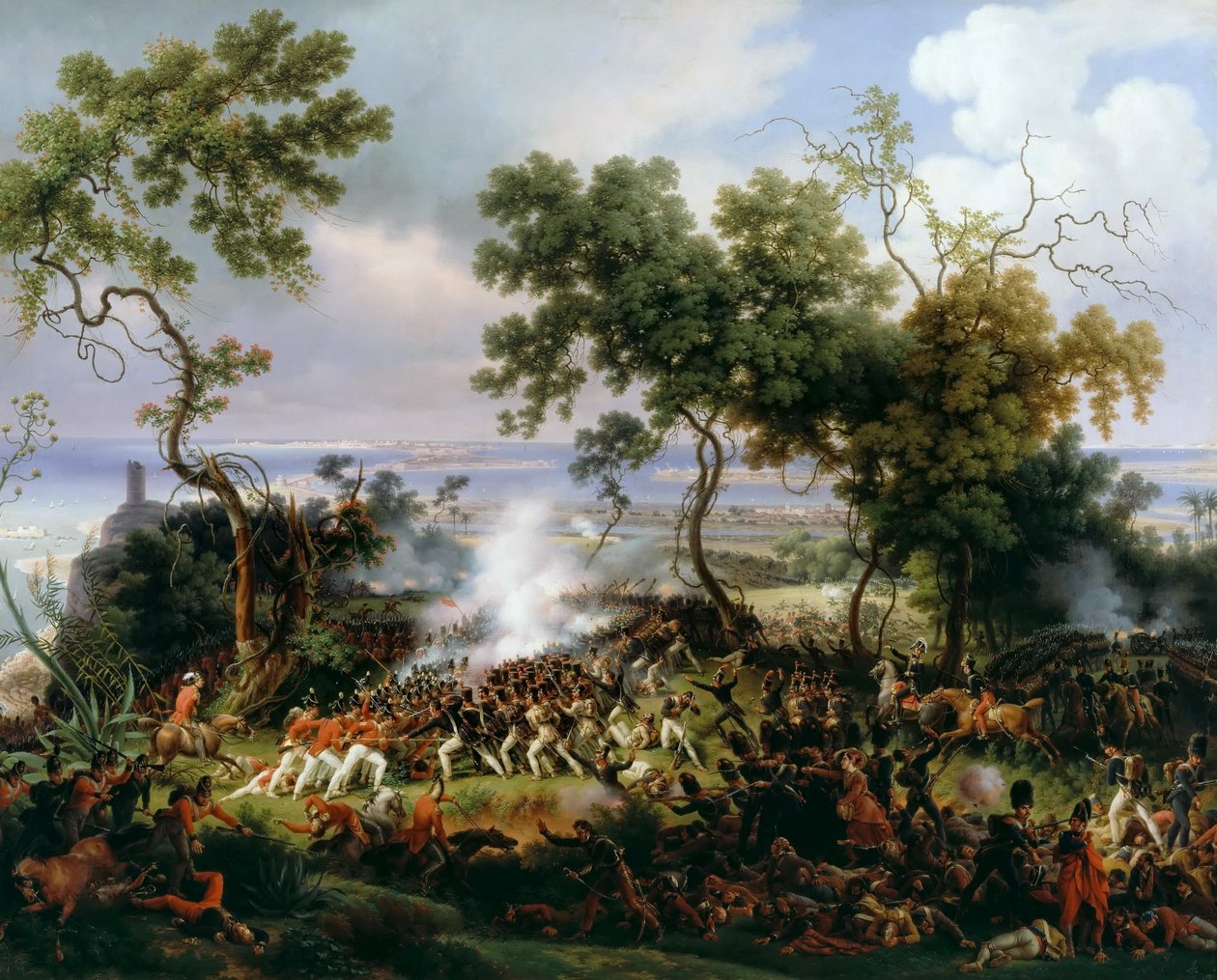 Chiclanai csata, 1811. március 5. alkotó: Baron Lejeune Louis-François