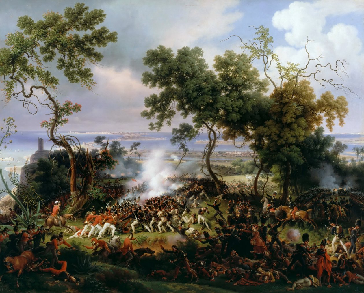 A barrosai csata, 1811. március 5 alkotó: Baron Lejeune Louis François