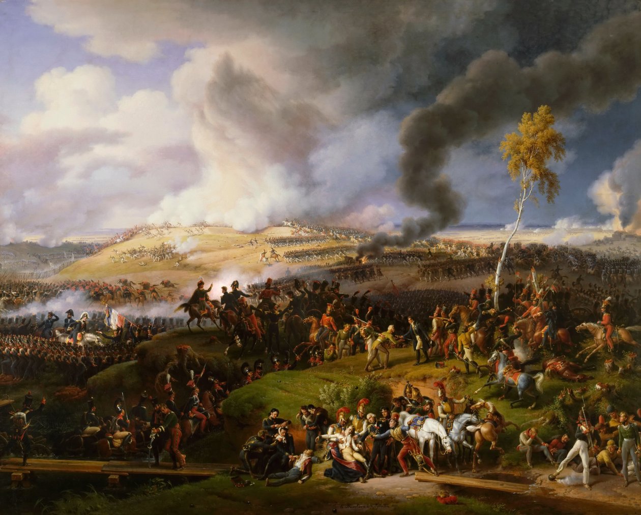 A borodinoi csata 1812. augusztus 26-án alkotó: Baron Lejeune Louis François
