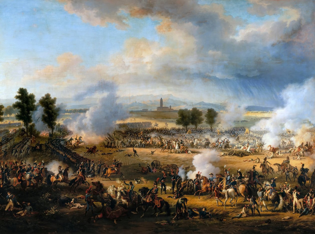 A marengói csata 1800. június 14-én alkotó: Baron Lejeune Louis François