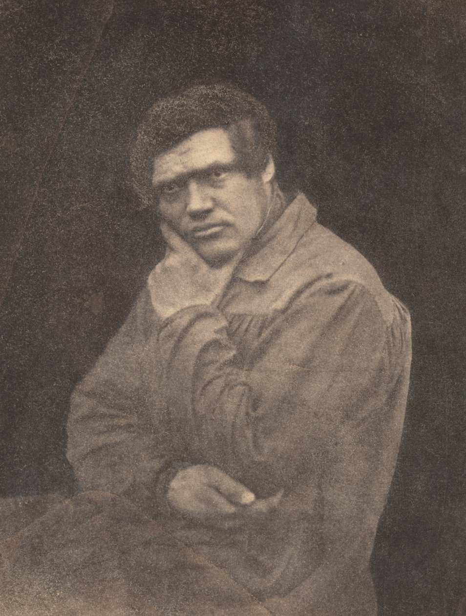 Férfi portréja, 1840-es évek vége. alkotó: Baron Louis Adolphe Humbert De Molard
