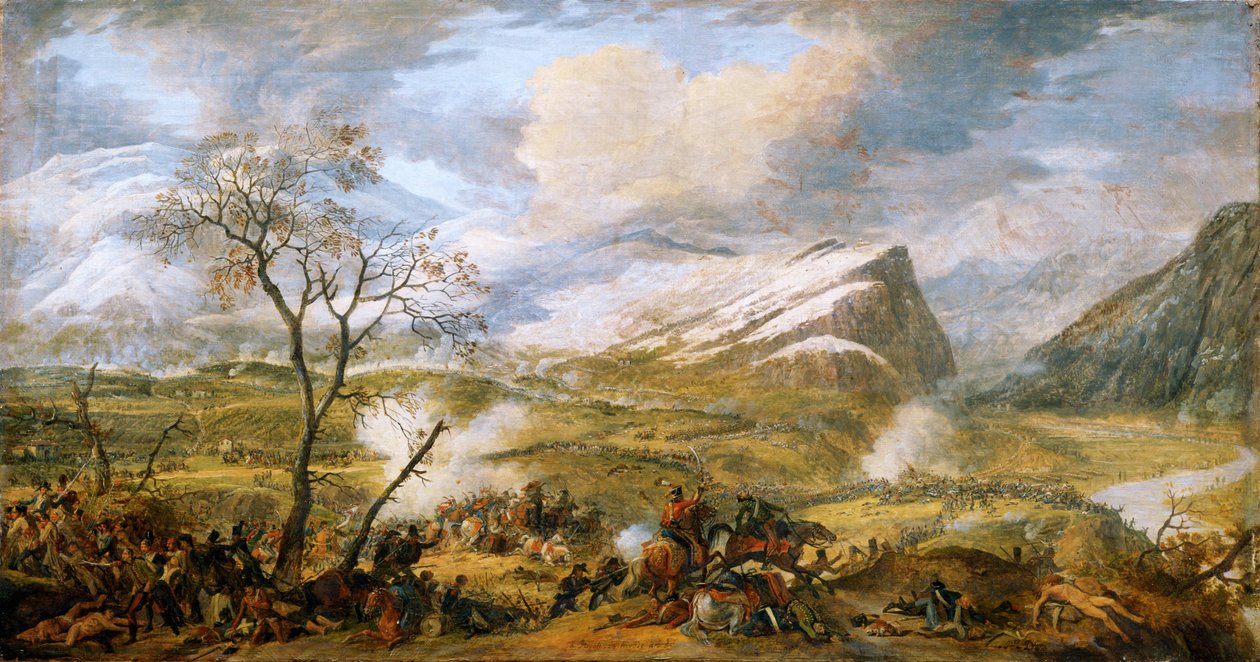 La bataille de Rivoli ... alkotó: Baron Louis Albert Bacler d