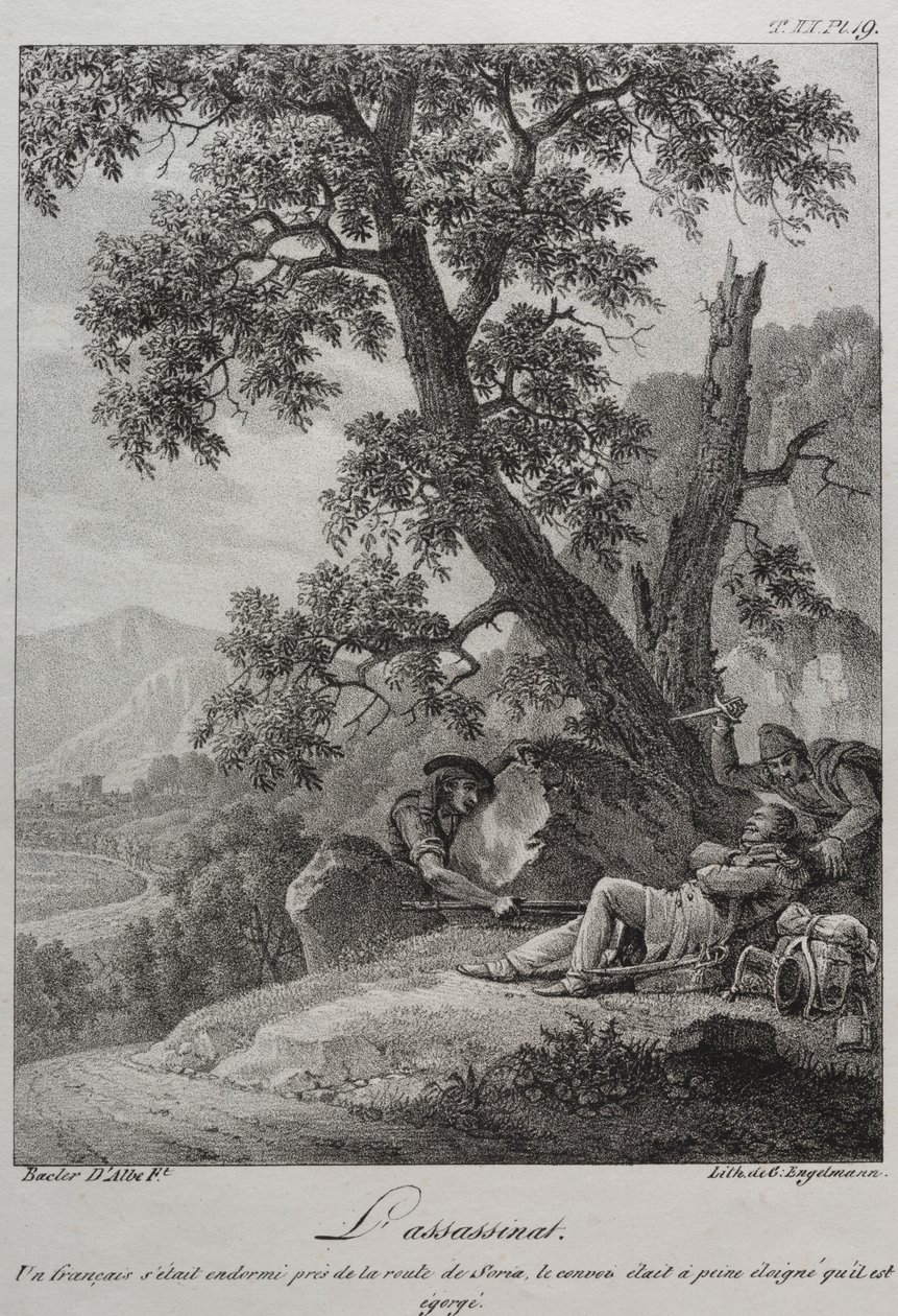 Spanyol kampány: A merénylet alkotó: Baron Louis Albert Guillain Bacler d