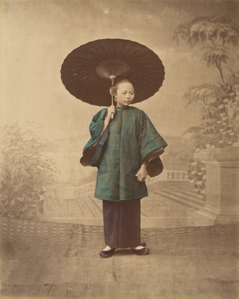 Kantoni nő, 1870-es évek. alkotó: Baron Raimund von Stillfried