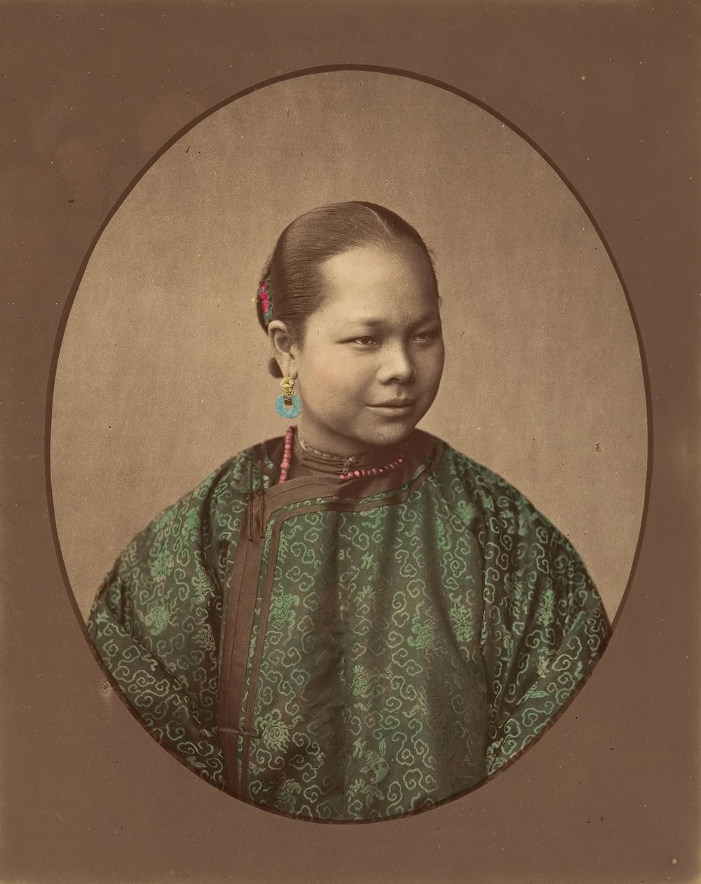 Lány Sanghajból, 1870-es évek. alkotó: Baron Raimund von Stillfried
