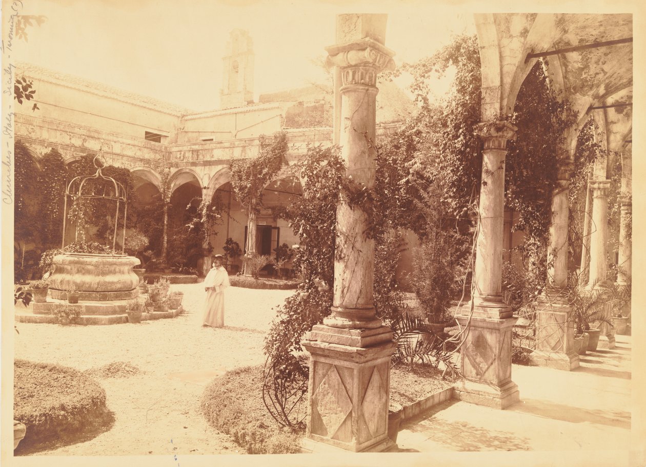 Templomudvar, Szicília alkotó: Baron Wilhelm von Gloeden