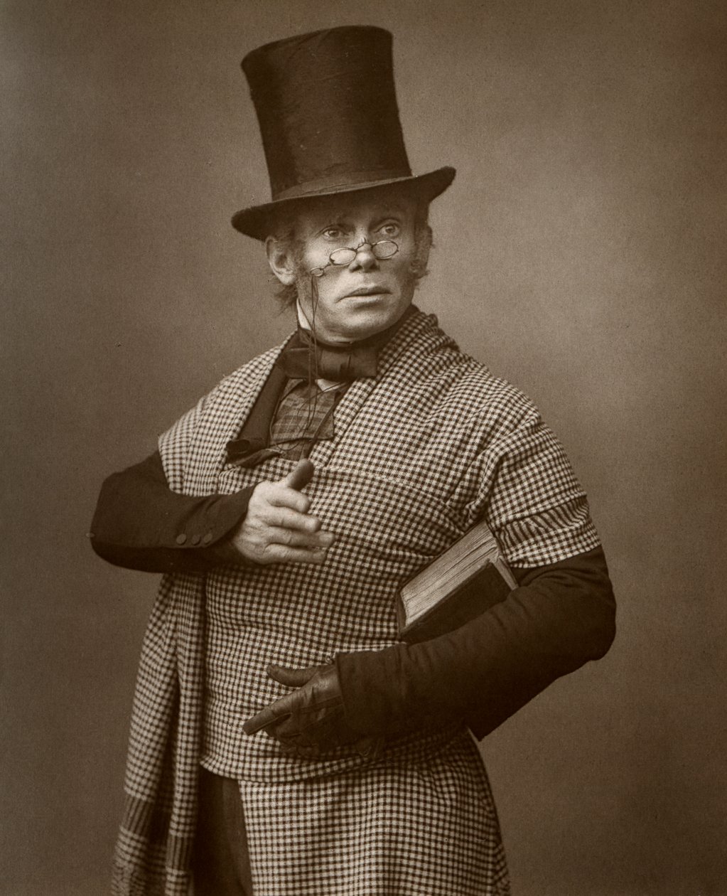 Felix Morris brit színész egy változásban, 1886. alkotó: Barraud
