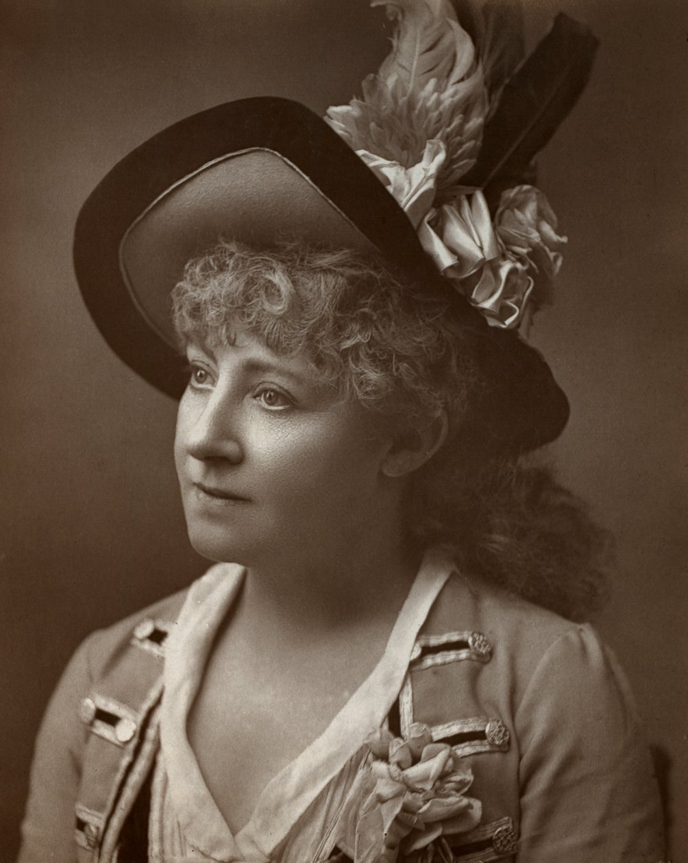 Lydia Thompson brit táncos, színésznő és színházi producer, 1886 alkotó: Barraud