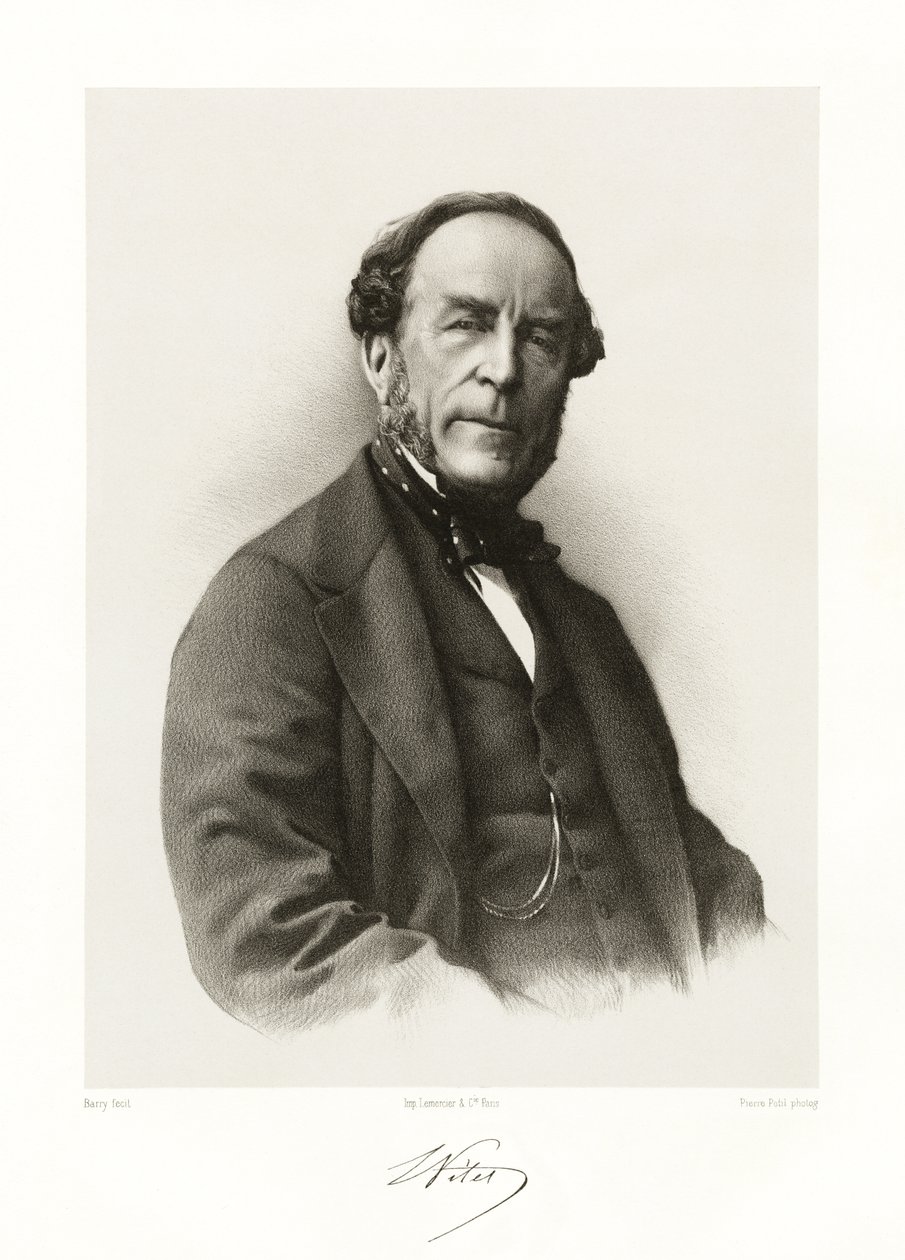 Louis Vitet, 1865-66 alkotó: Barry