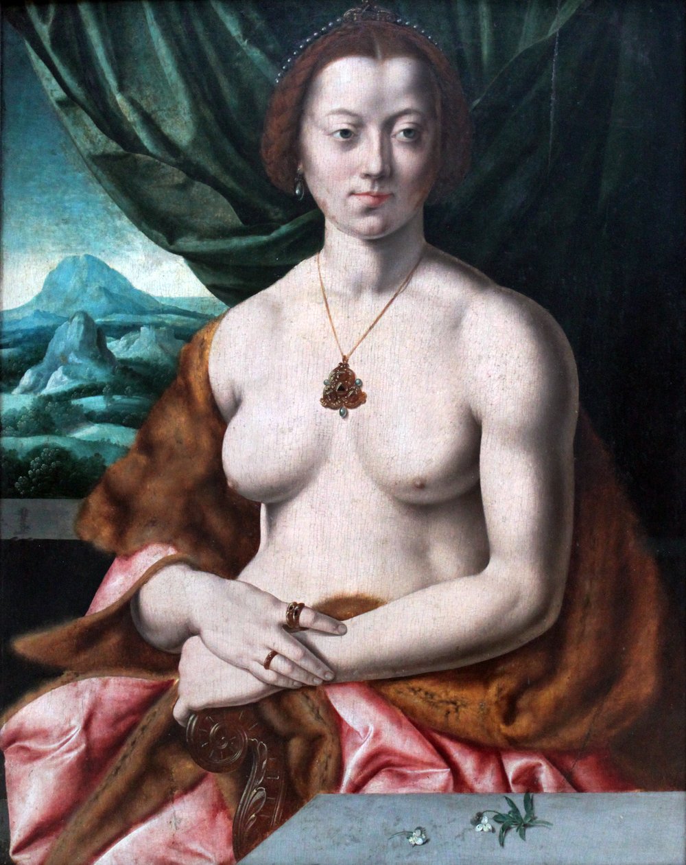 Női meztelen portré alkotó: Barthel Bruyn the Elder