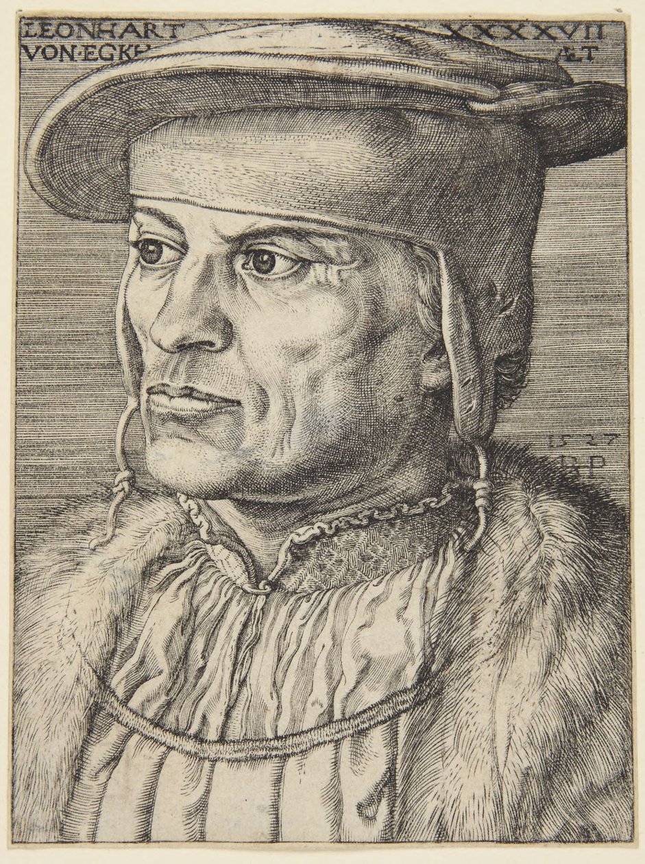 Leonard von Eck kancellár alkotó: Barthel Beham