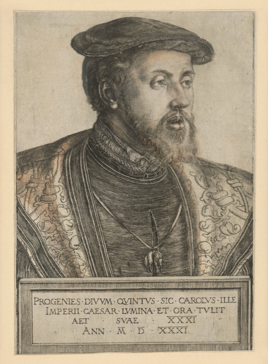 V. Károly császár alkotó: Barthel Beham