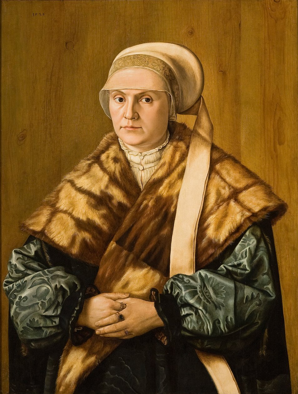 Női portré, 1529 alkotó: Barthel Beham