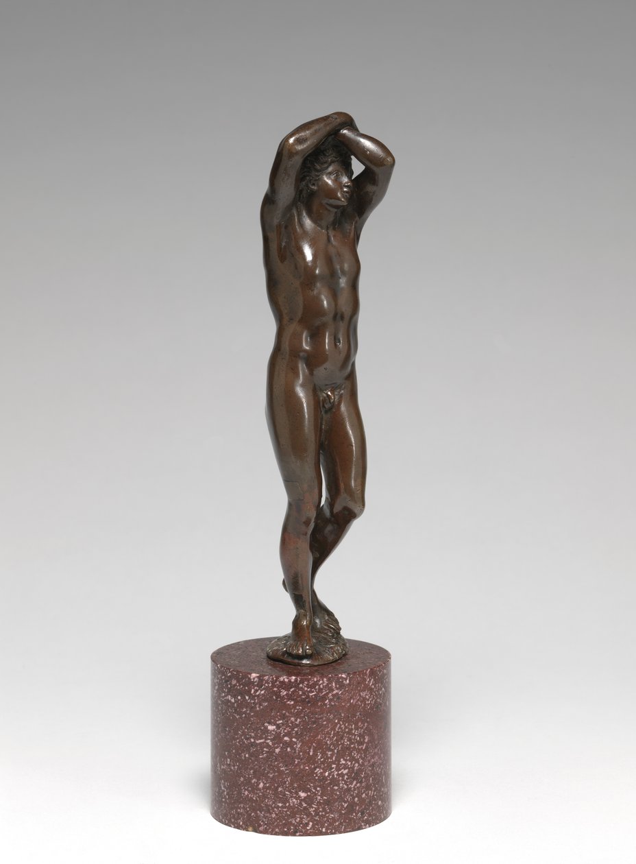 Állandó ifjúság, Nárcisz néven ismert, 1650 körül (réz és bronz) alkotó: Barthelemy Prieur