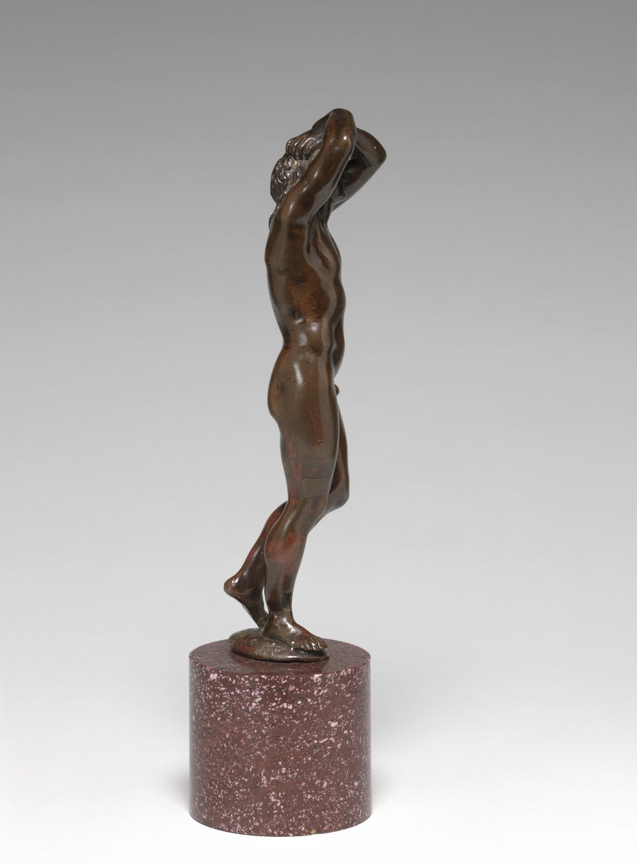 Állandó ifjúság, Nárcisz néven ismert, 1650 körül (réz és bronz) alkotó: Barthelemy Prieur