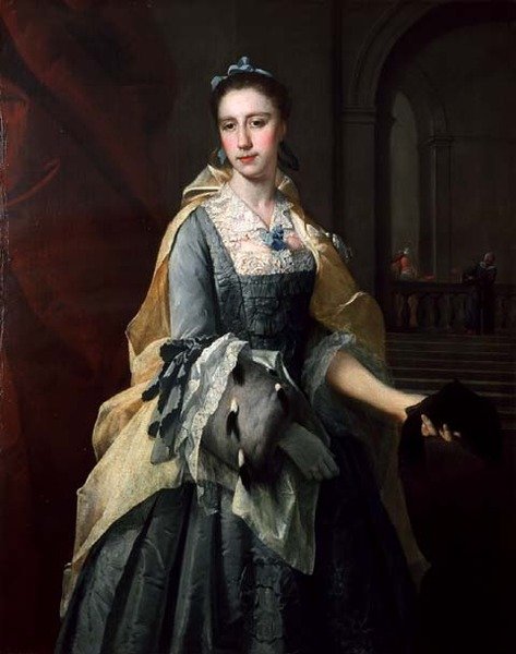 Catherine Havers portréja (olaj, vászon) alkotó: Barthelemy (attr. to) Du Pan