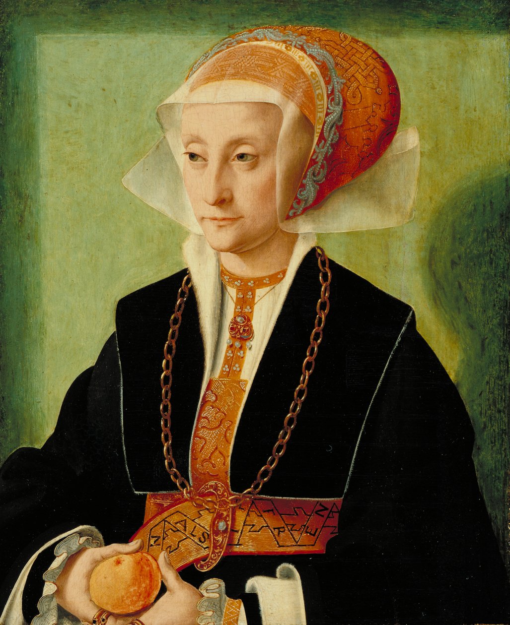 Hölgy portréja, 1539 körül alkotó: Bartholomaeus Bruyn