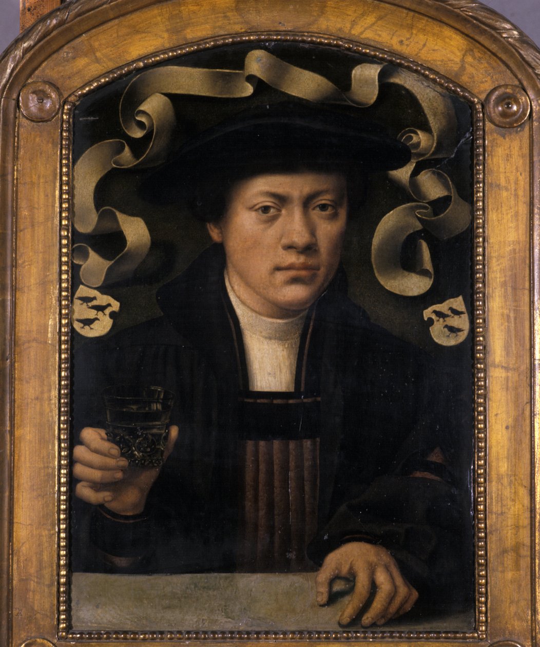 Fiatal férfi portréja, 1501-50 alkotó: Bartholomaeus Bruyn