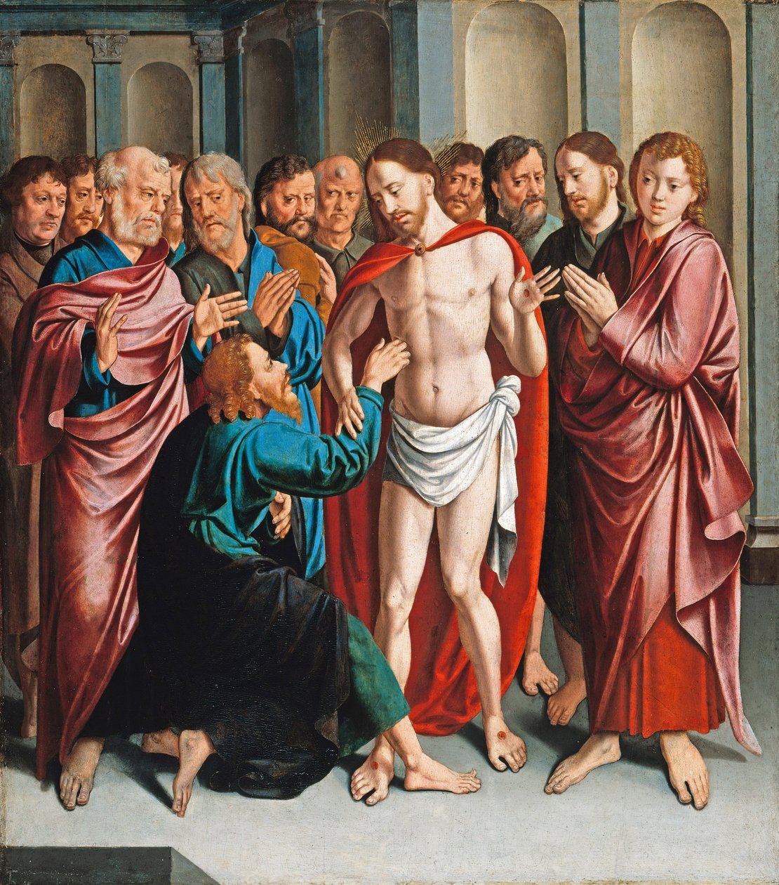 Szent Tamás hitetlensége alkotó: Bartholomaeus Bruyn