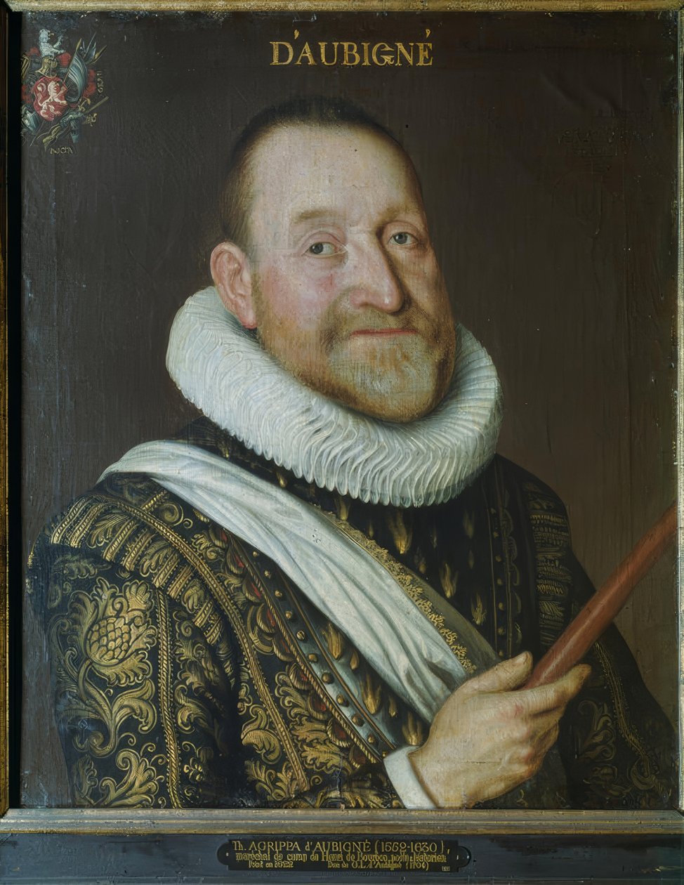 Thédore Agrippe d’Aubigné alkotó: Bartholomäus Sarburgh