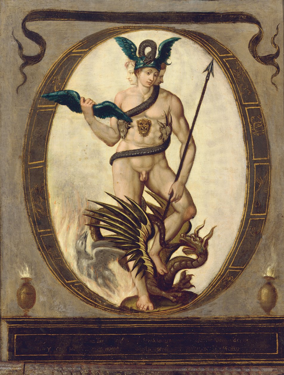 Az alkímia allegóriája alkotó: Bartholomaeus Spranger