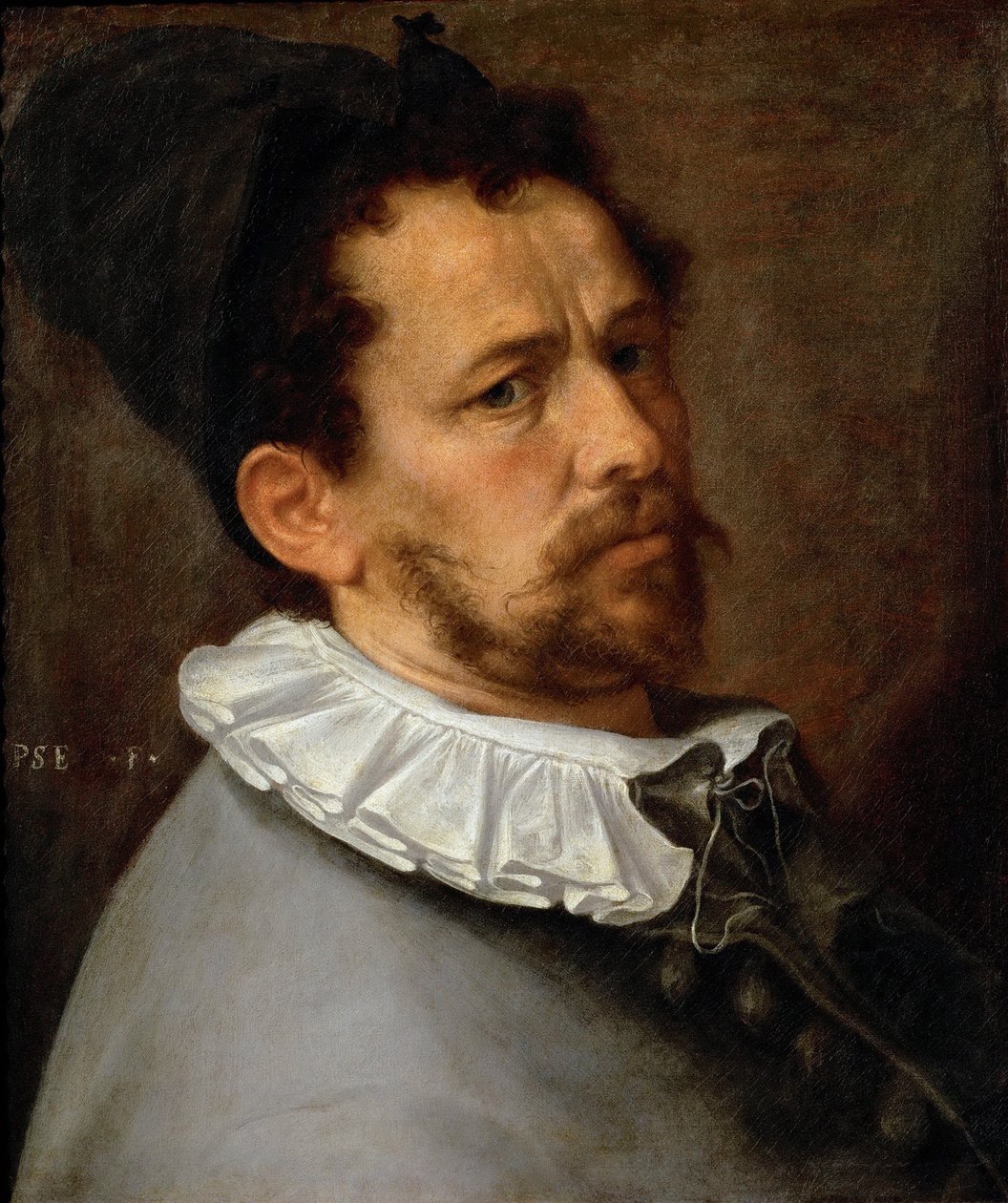 Önarckép, 1580-1585 körül alkotó: Bartholomaeus Spranger