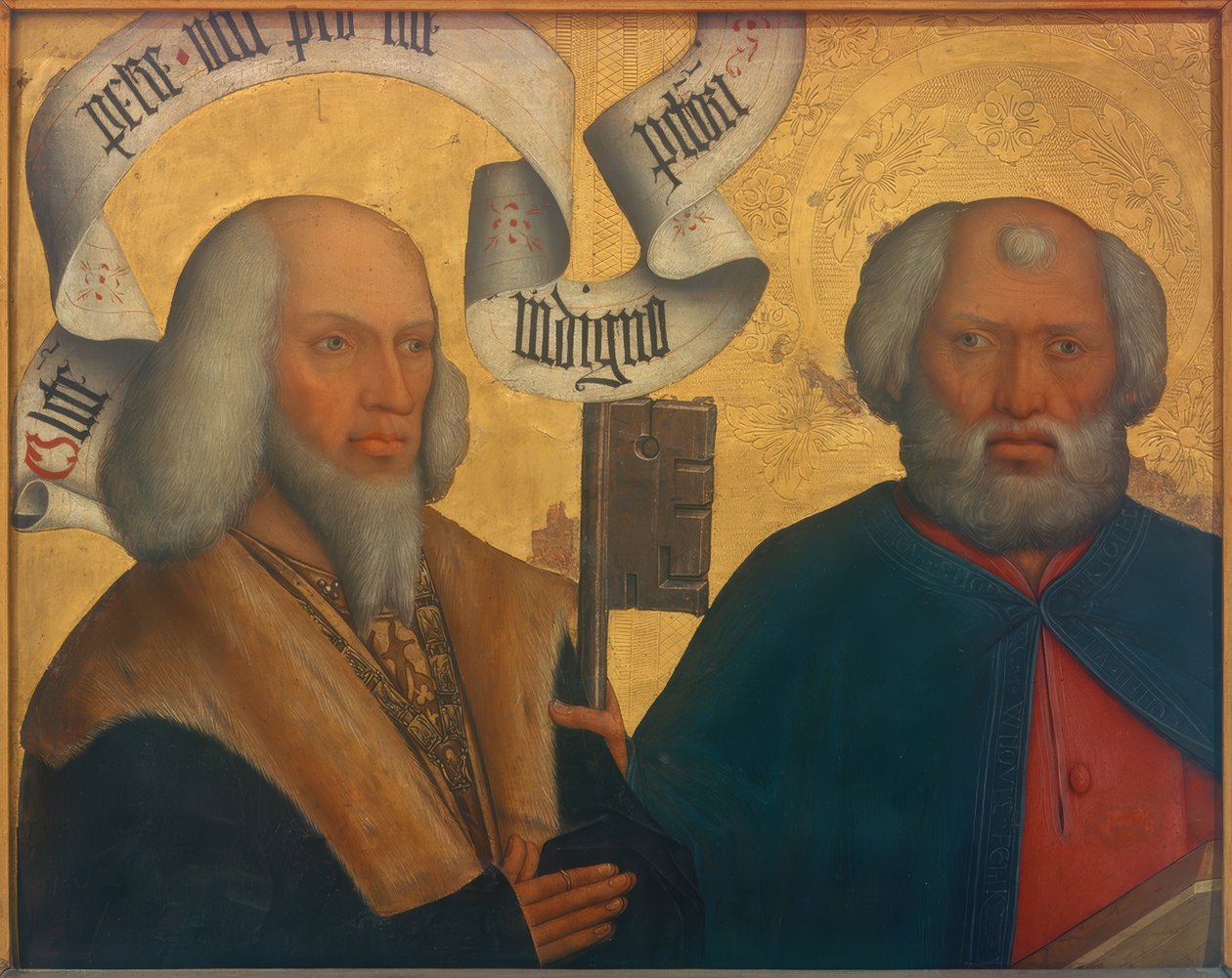 Peter v.Hewen Szent Péterrel alkotó: Bartholomäus Zeitblom