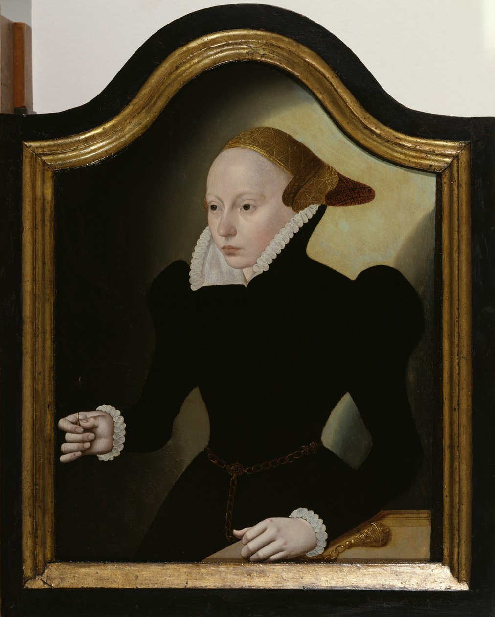 Egy fiatal nő portréja alkotó: Bartholomaeus Bruyn