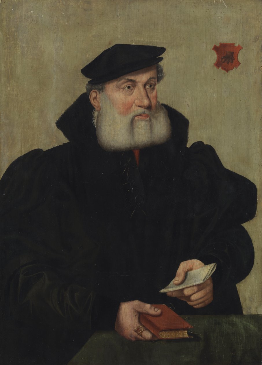 Wilhelm Kannengieser portréja, 1550 alkotó: Bartholomaus the Elder Bruyn