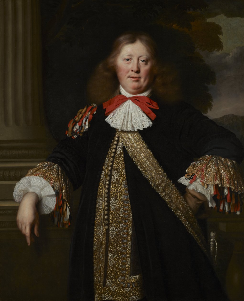 Egy Burgomaster portréja alkotó: Bartholomeus van der Helst