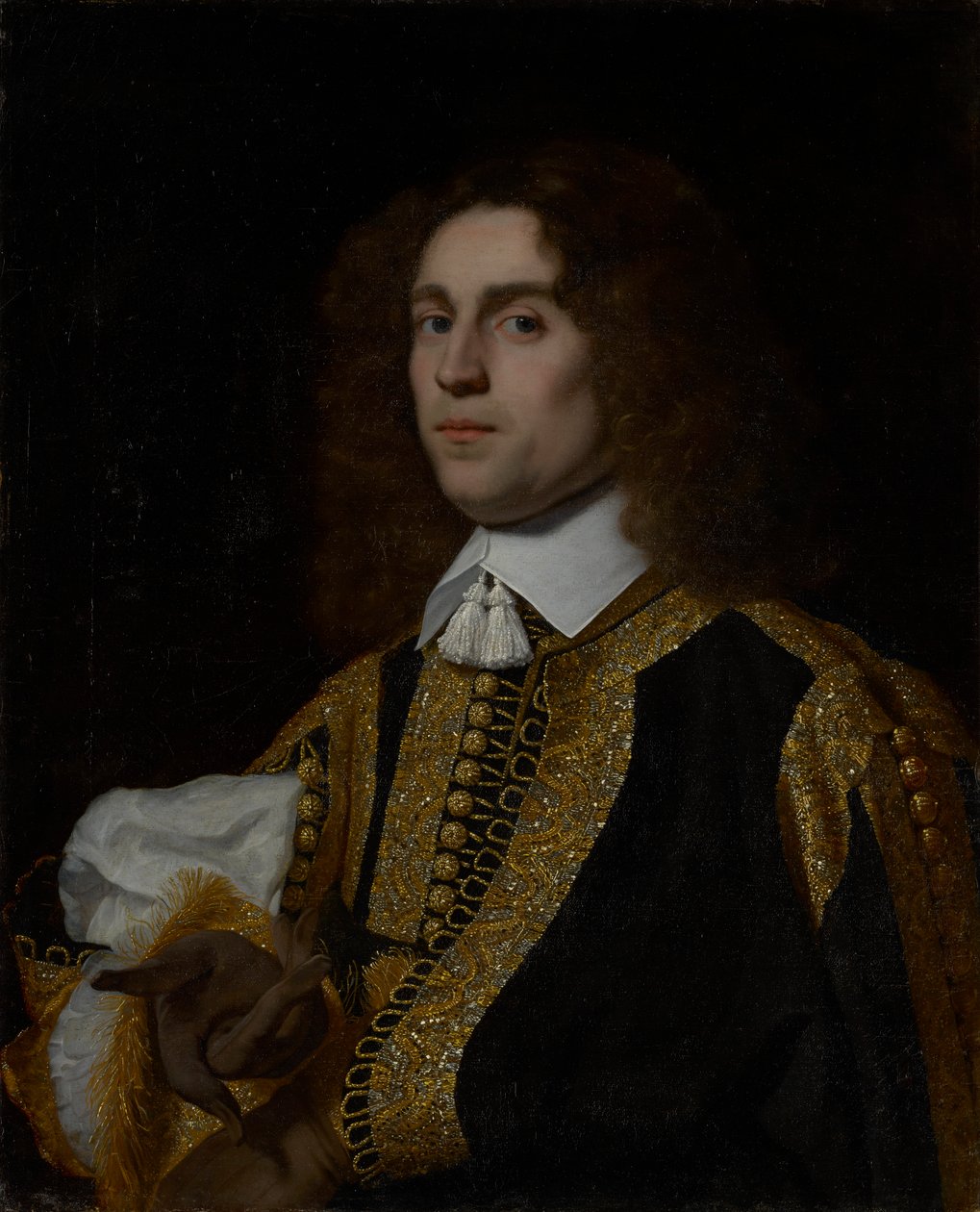 Katonaruhás fiatalember portréja alkotó: Bartholomeus van der Helst