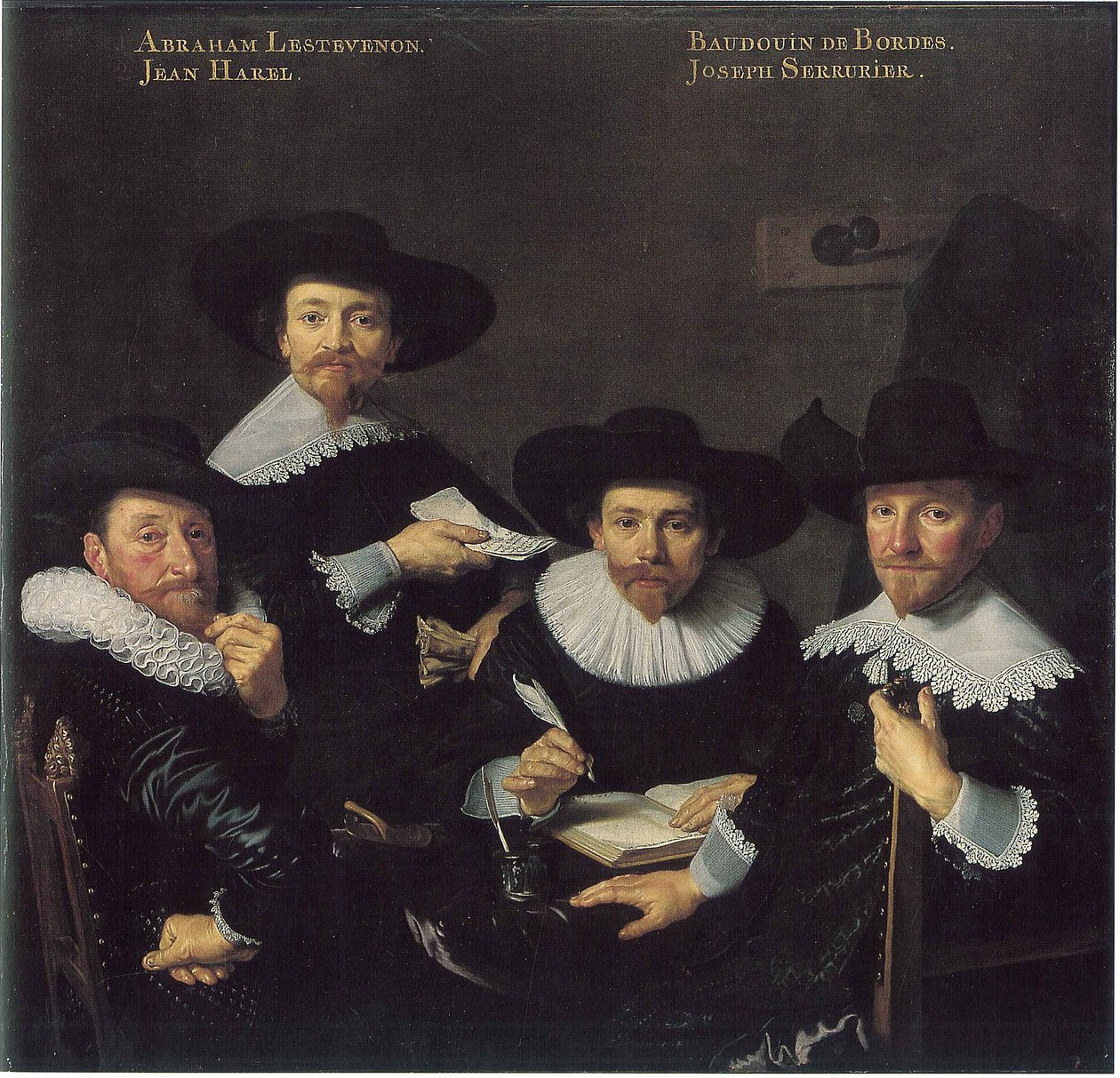 A vallon árvaház regensei alkotó: Bartholomeus van der Helst