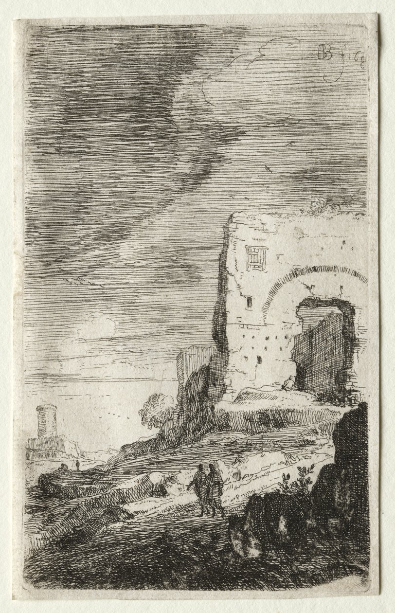 Caracalla fürdői alkotó: Bartholomeus Breenberg