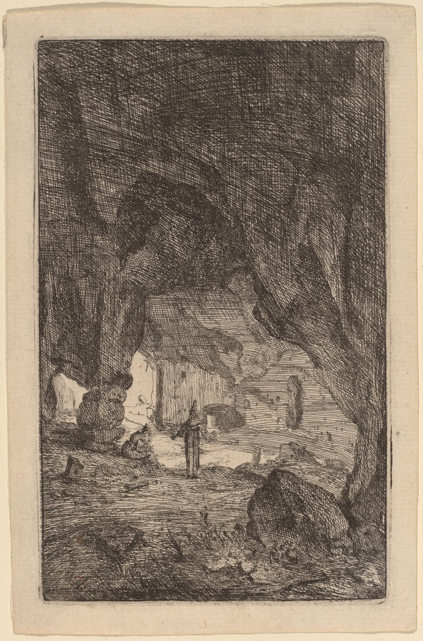 Barlang a testvérekkel alkotó: Bartholomeus Breenbergh