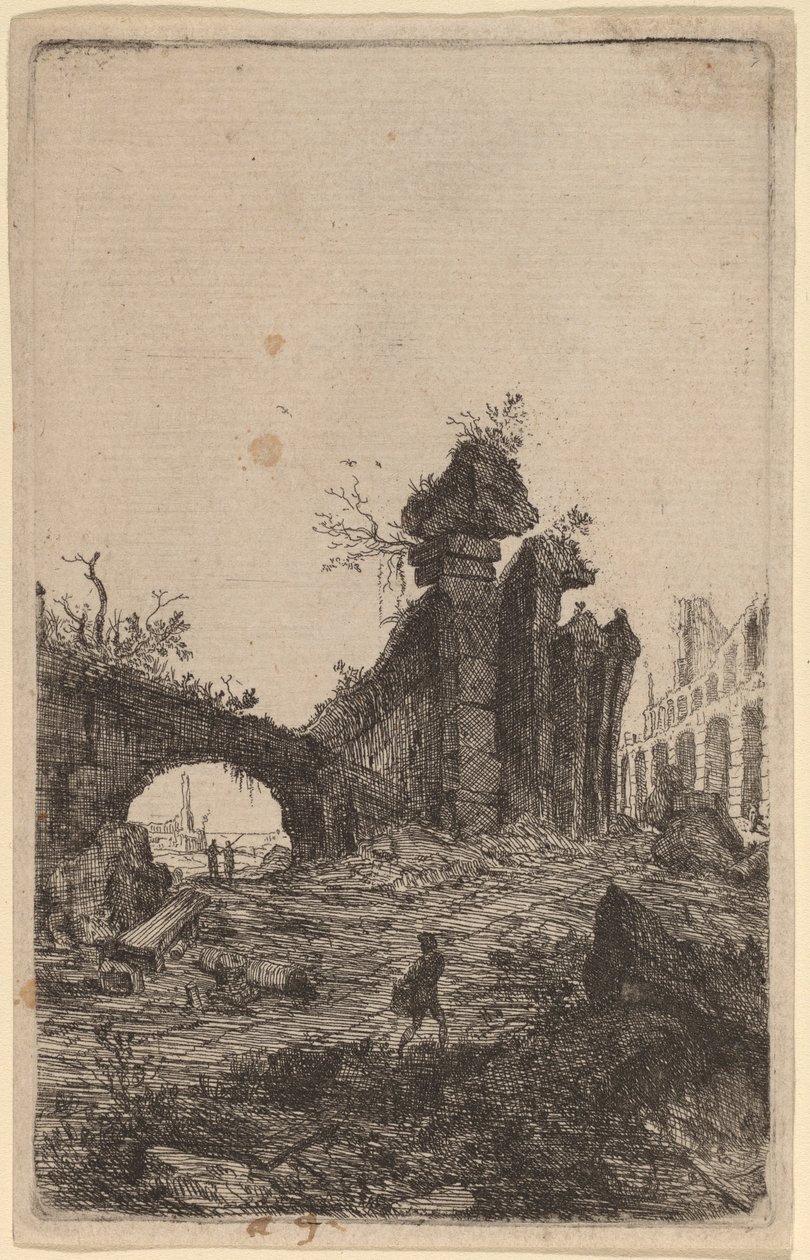 A Colosseum romjai alkotó: Bartholomeus Breenbergh