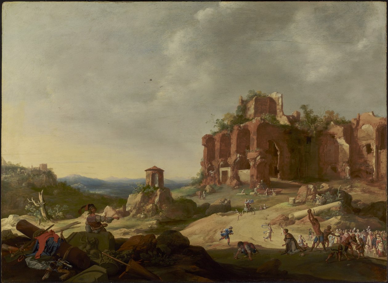 Szent István megkövezése alkotó: Bartholomeus Breenbergh
