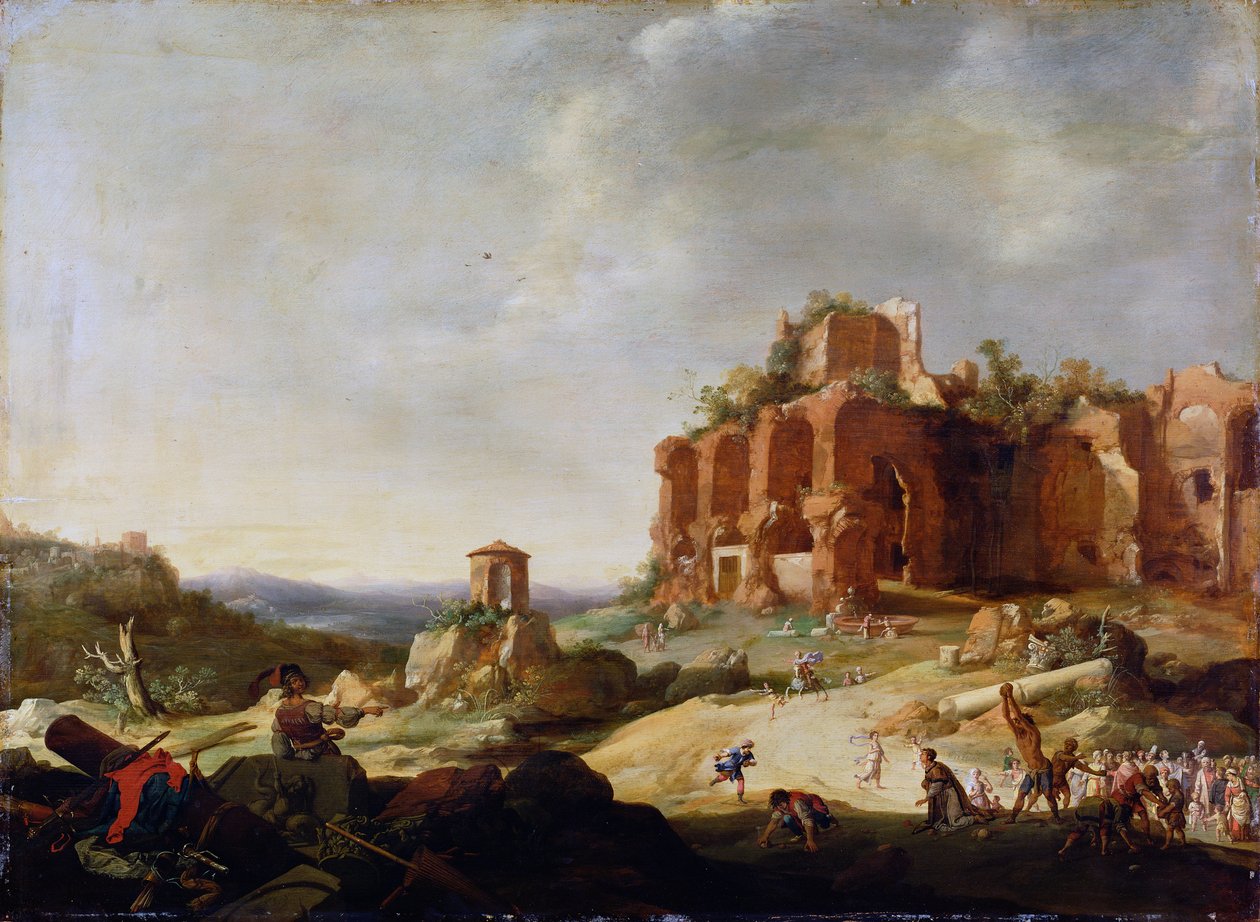 Szent István megkövezése alkotó: Bartholomeus Breenbergh