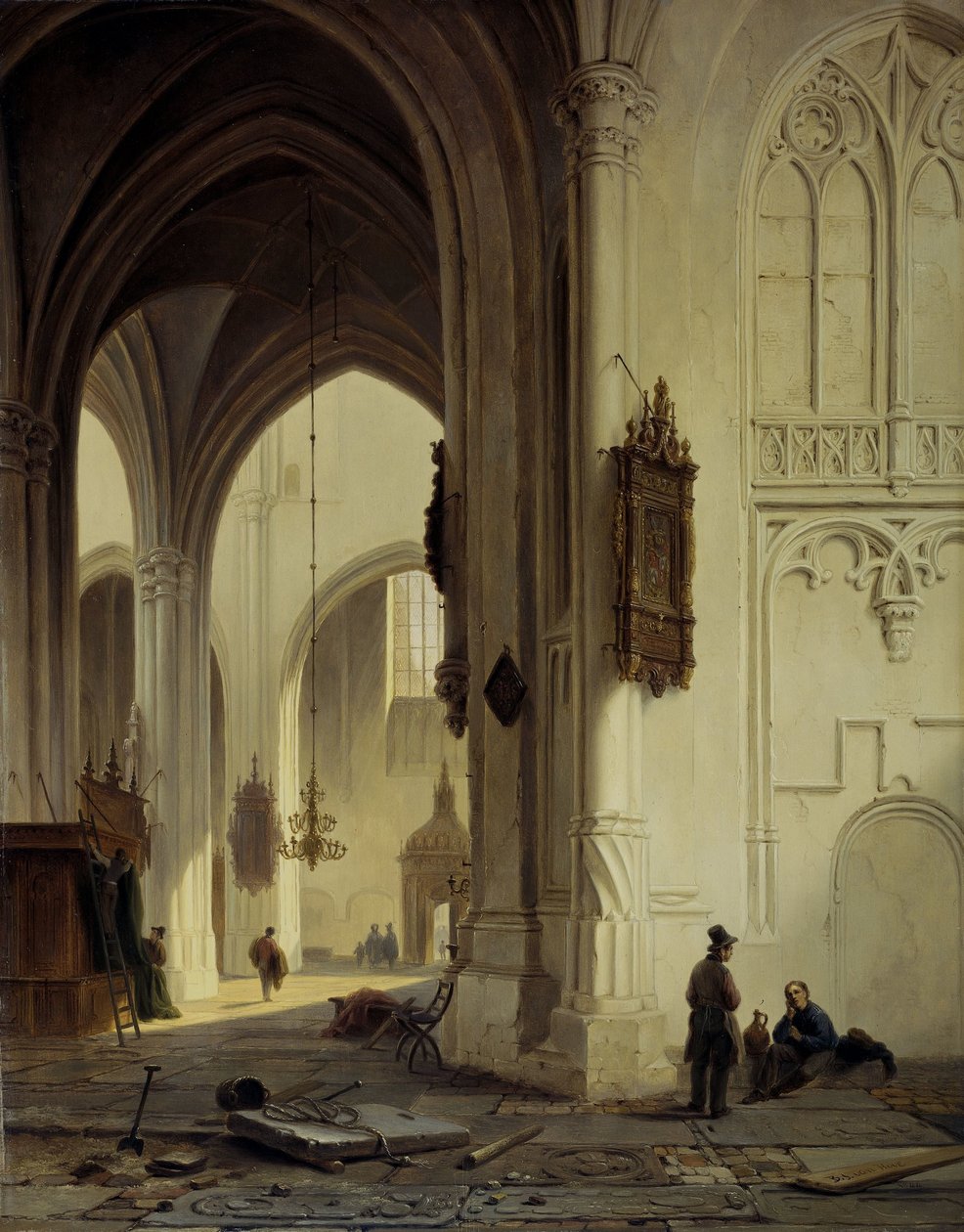 Templombelső alkotó: Bartholomeus Johannes van Hove