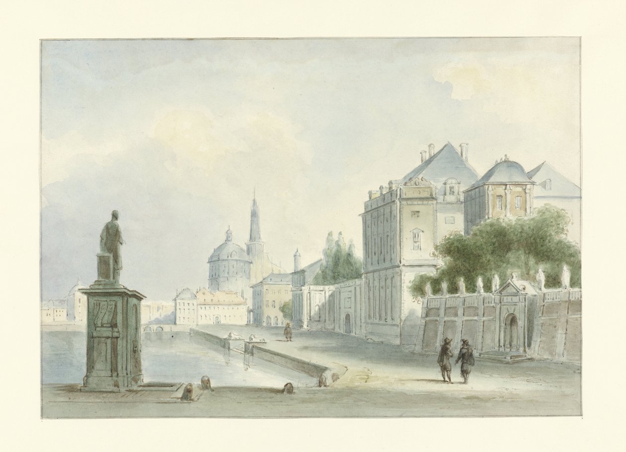 Olasz városkép alkotó: Bartholomeus Johannes van Hove