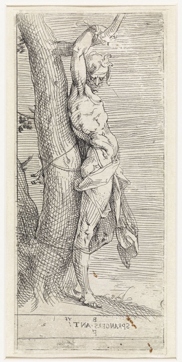 Szent Sebestyén mártíromsága alkotó: Bartholomeus Spranger