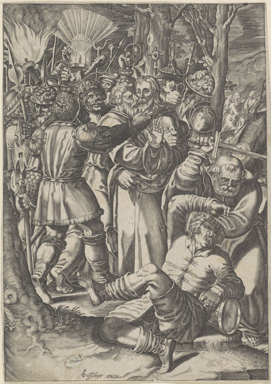 Krisztus fogsága alkotó: Bartholomeus Willemsz. Dolendo (possibly)