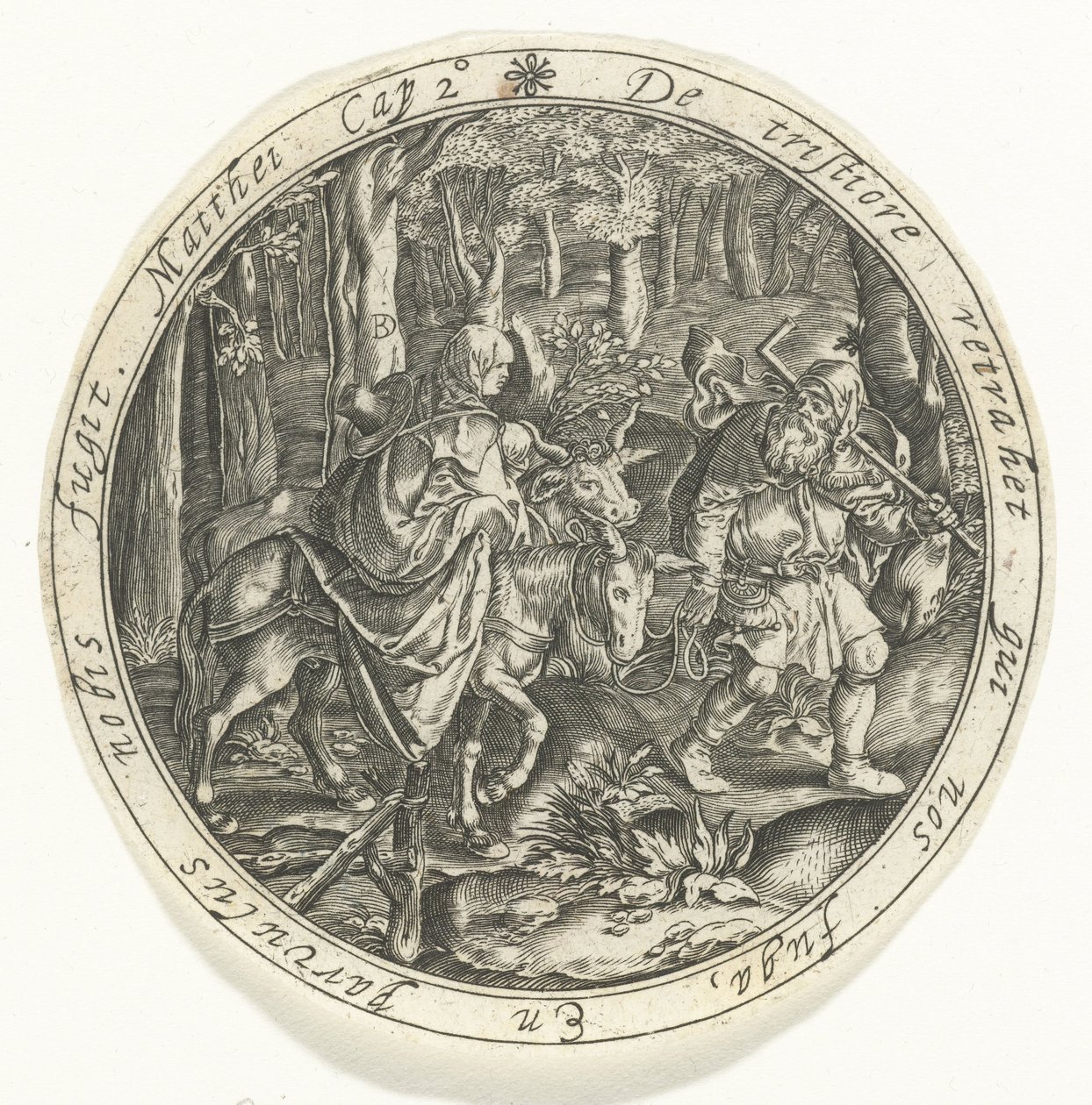 Repülés Egyiptomba alkotó: Bartholomeus Willemsz. Dolendo